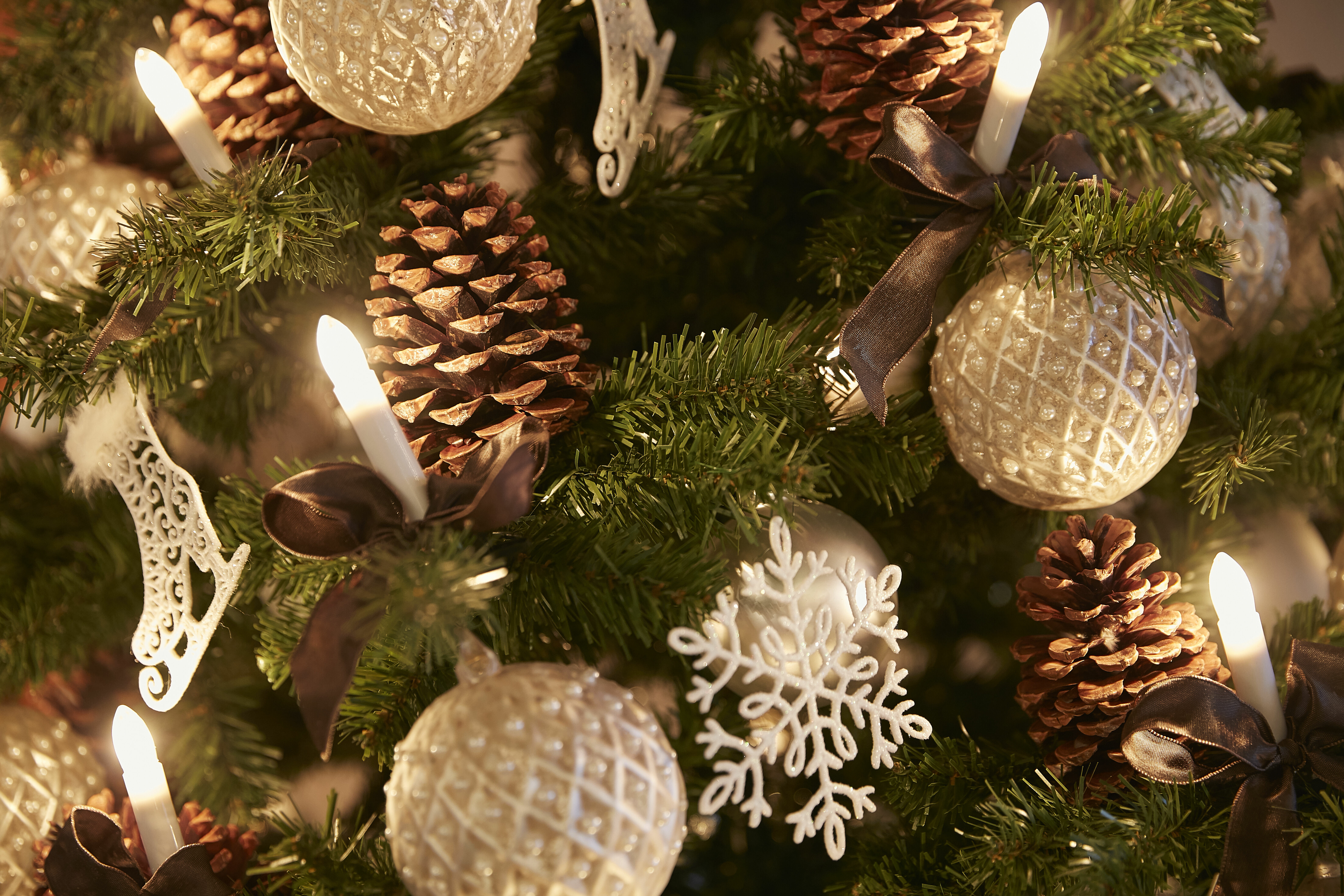 Apéritif de Noël festif au bord du lac