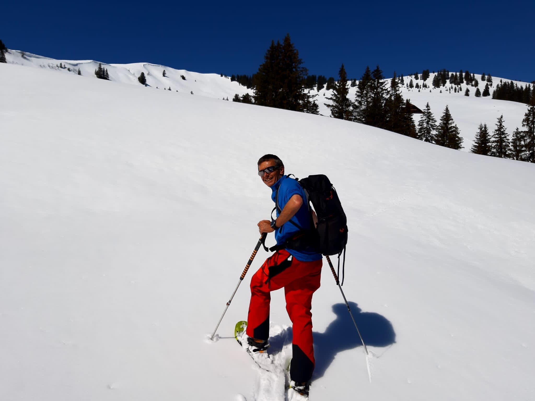 Schneeschuhwanderung mit Christian