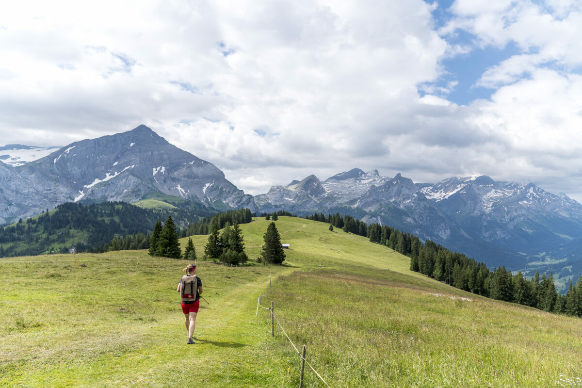 Panoramawanderung mit Gaby auf der Wispile