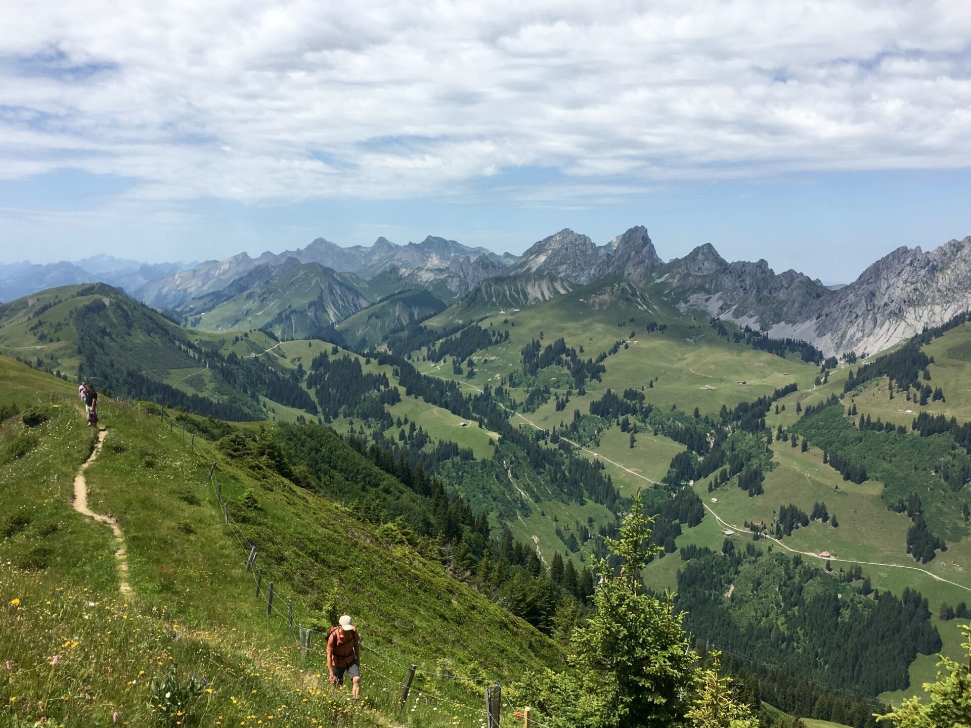 Mountain hike with Christian from Schiltenegg