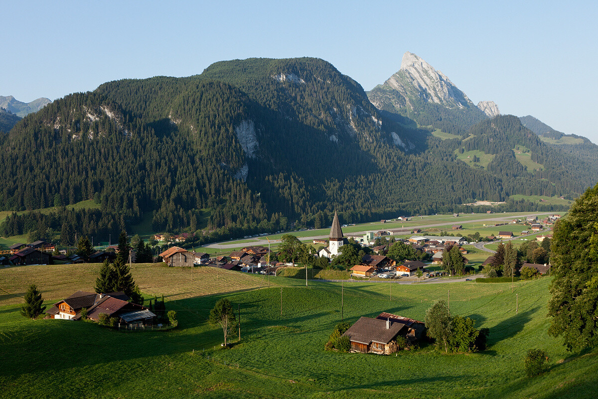 Wanderung mit Ruth von Schönried via Saali hinunter bis nach Saanen