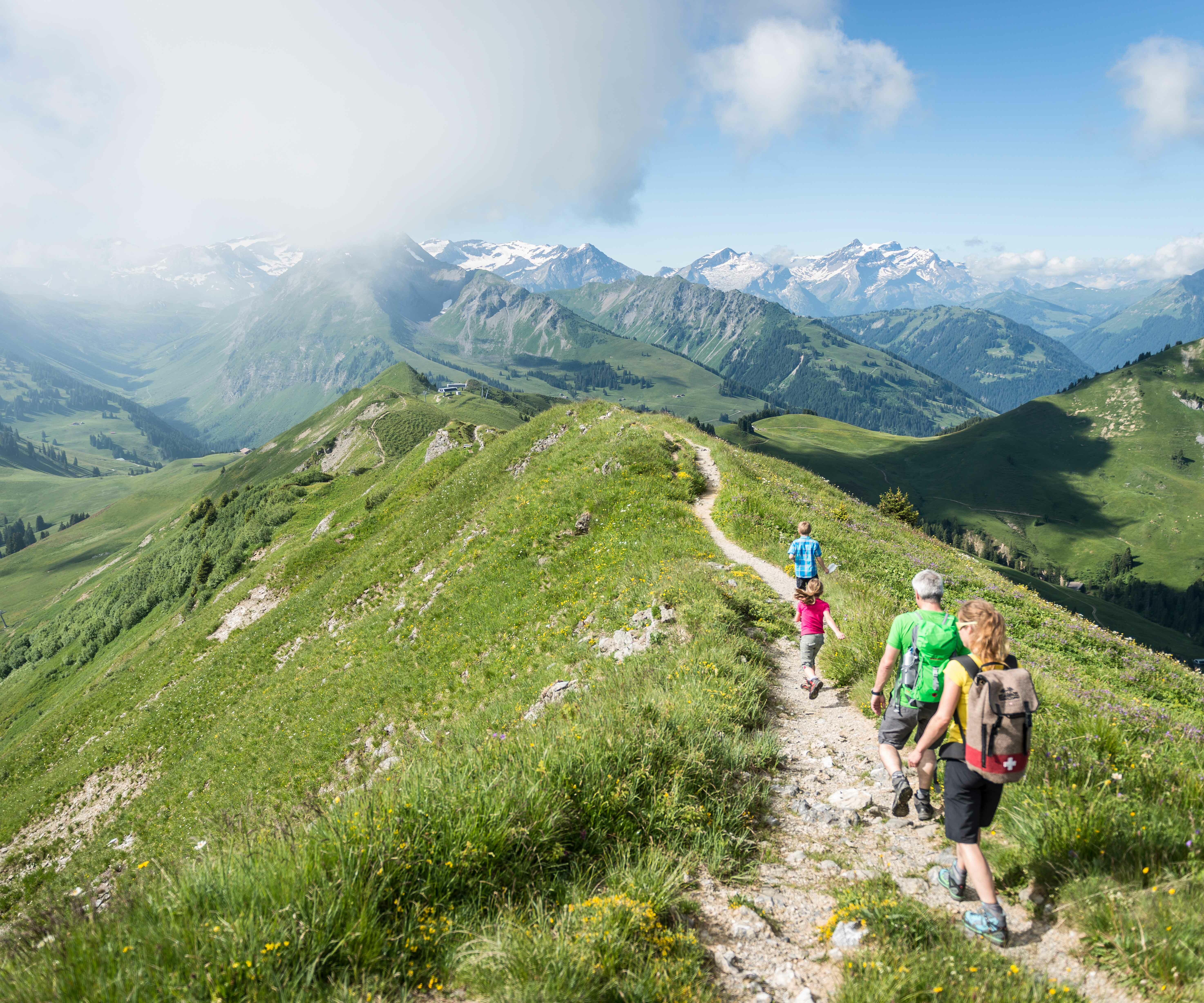 Panoramawanderung mit Gaby vom Rinderberg
