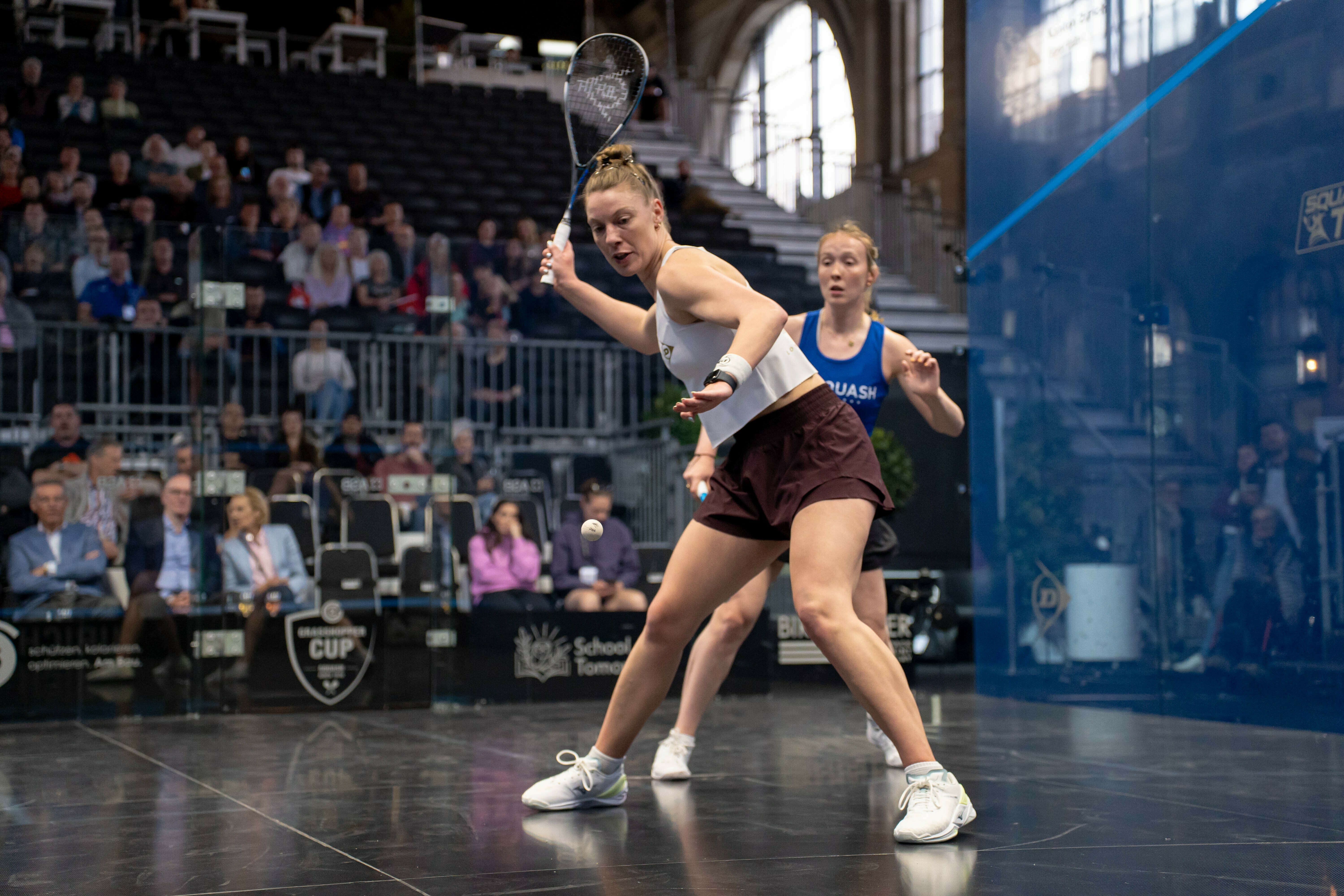 Squash zum Ausprobieren – heute mit Nadja Pfister