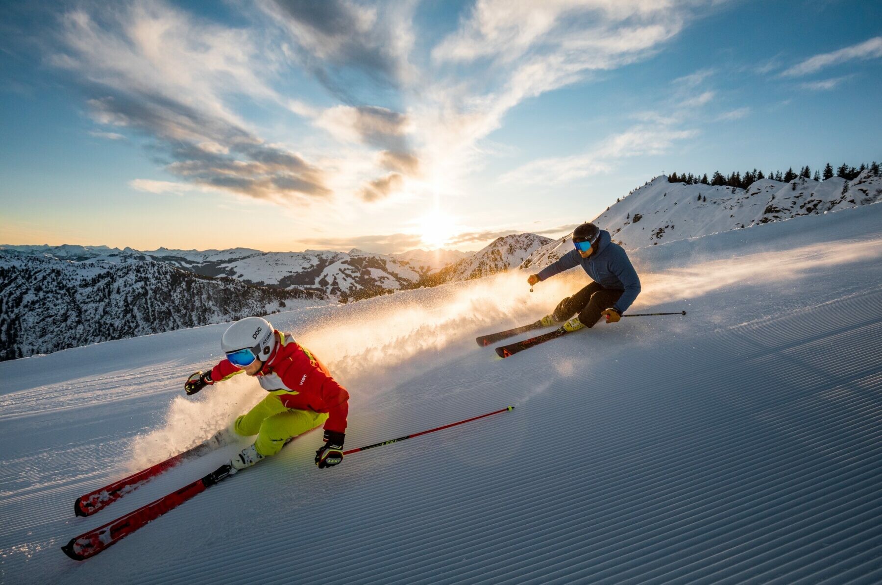 Rinderberg Snow Night